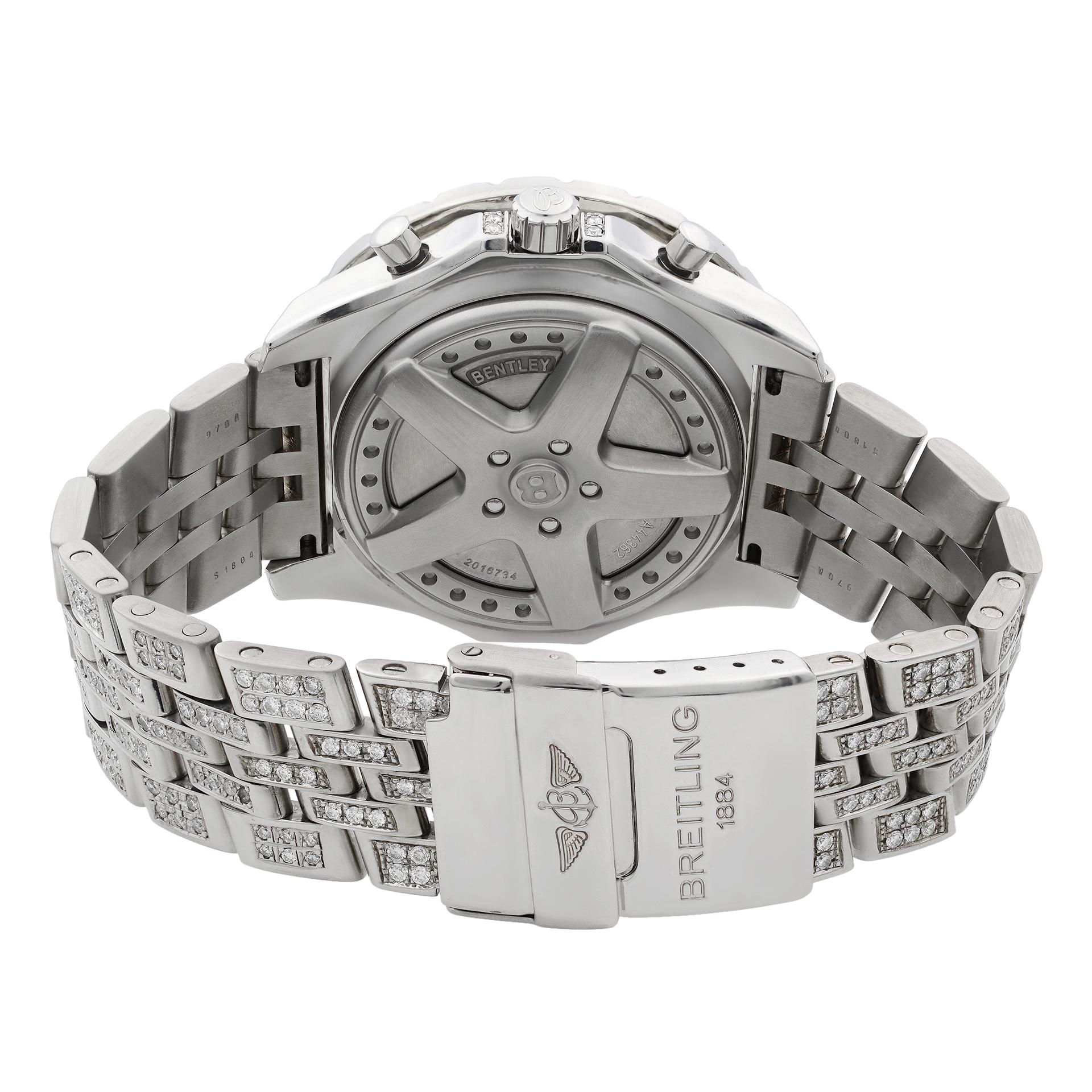 breitling bentley diamond watch