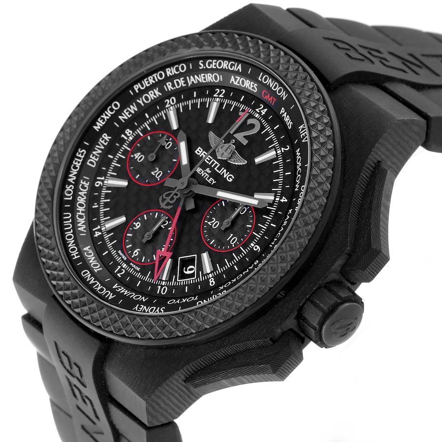 breitling bentley gmt rubber strap