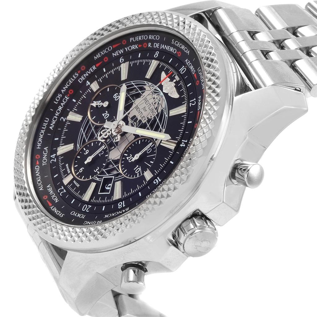 Breitling Bentley GMT B05 Unitime Black Dial Men’s Watch AB0521 2