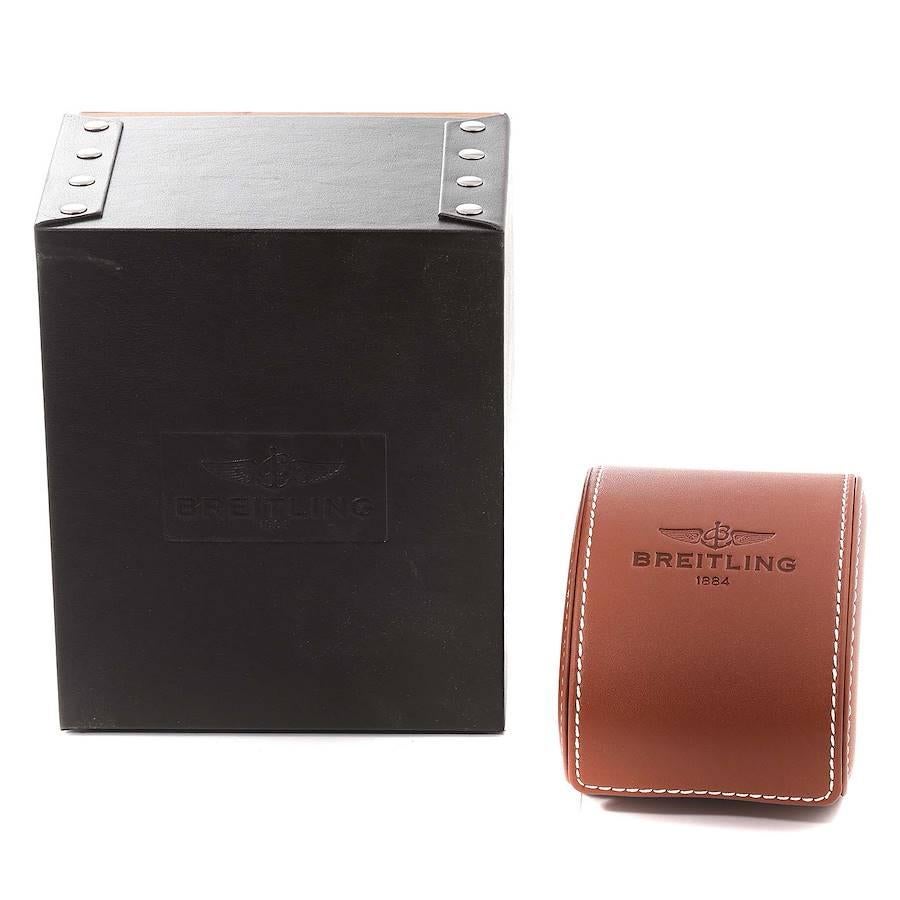 Breitling Bentley GMT Black Dial Rose Gold Mens Watch R47362 For Sale 2