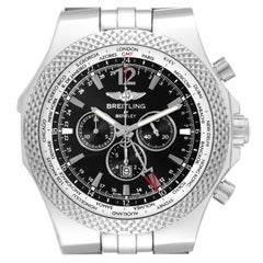 Montre Hommes Breitling Bentley GMT Cadran noir Acier A47362