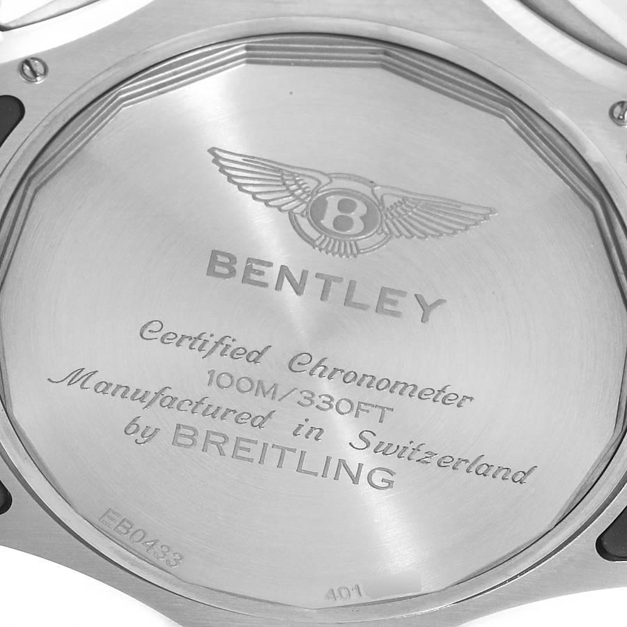 Breitling Bentley GMT Light Body B04 Titanium Mens Watch EB0433 Unworn In Excellent Condition In Atlanta, GA