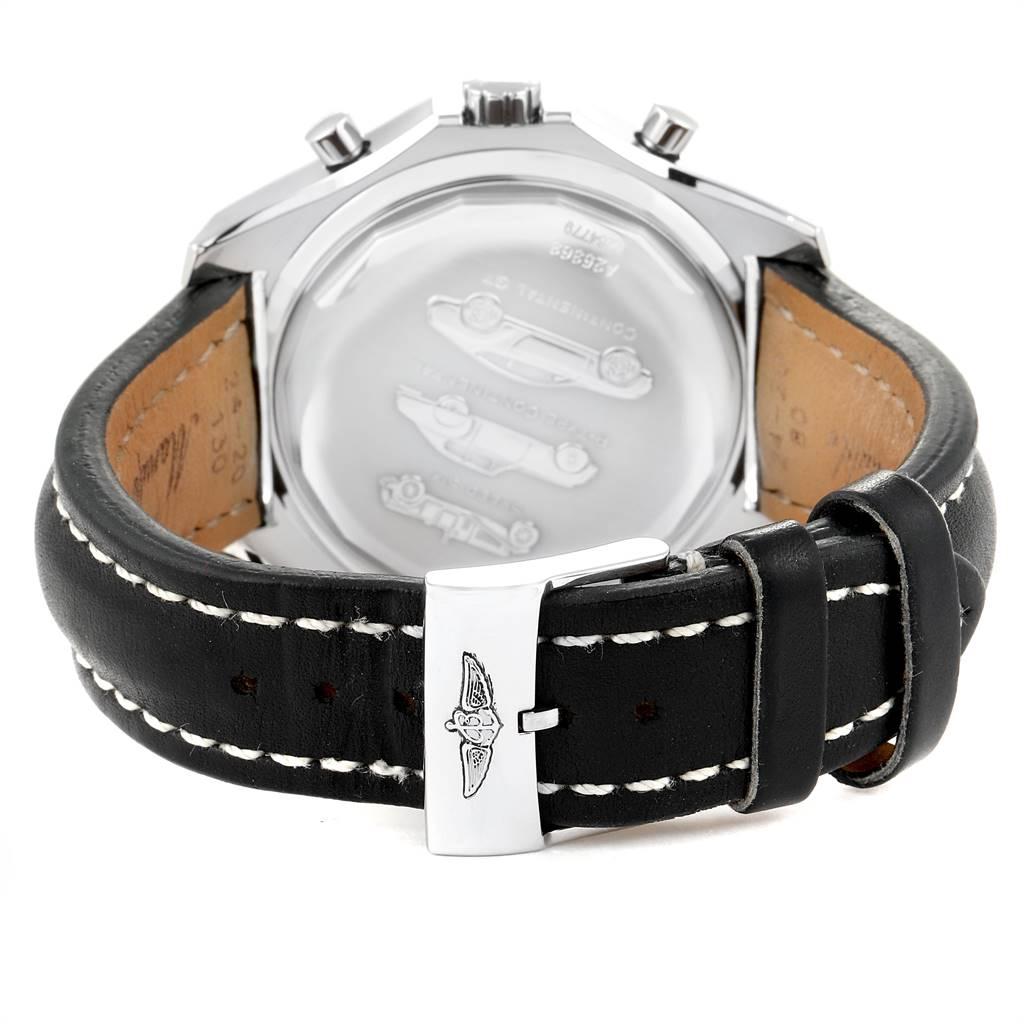 Breitling Bentley Grey Dial Chronograph Steel Men's Watch A25362 4