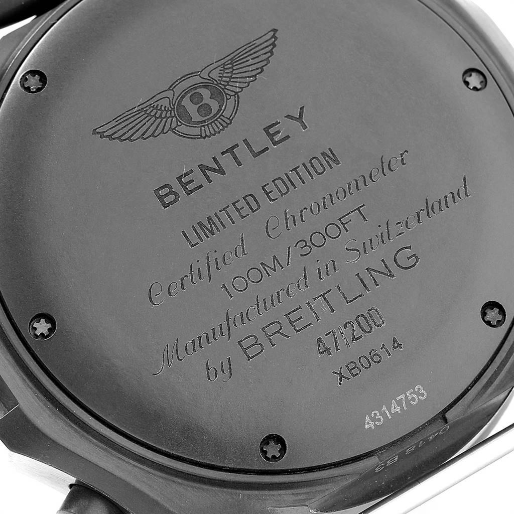 Breitling Bentley GT Dunkle Saphir Limitierte Herrenuhr XB0614 im Angebot 3