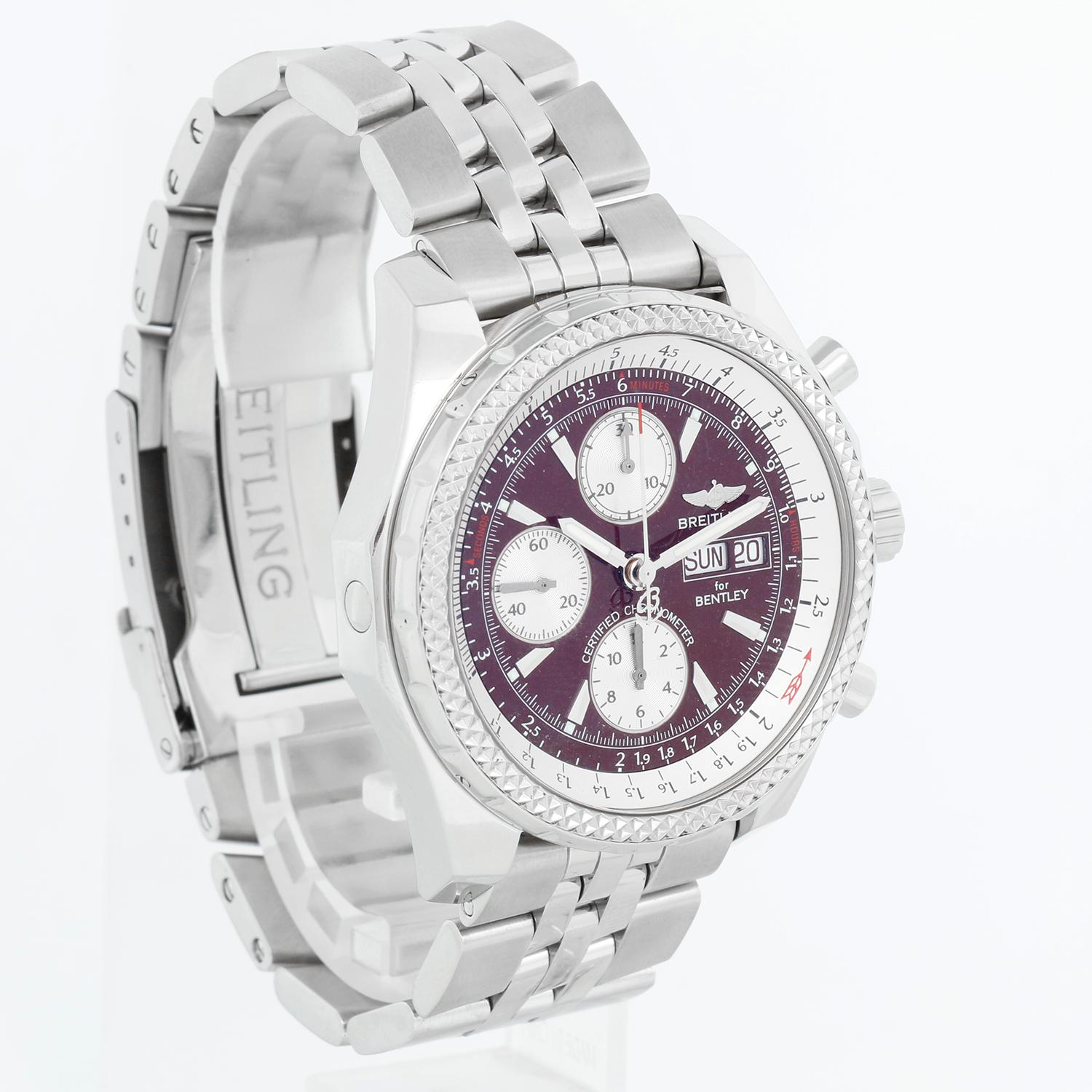 Breitling Bentley GT Men's Chronograph Watch A1336313/K506 In Excellent Condition In Dallas, TX