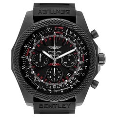 Breitling Bentley Light Body Midnight Carbon Rubber Strap LE Watch V25367