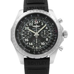 Herrenuhr von Breitling Bentley LTD Edition mit schwarzem Zifferblatt aus Stahl AB022022/BC8L-220S