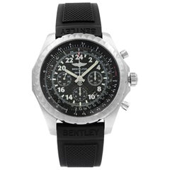 Breitling Bentley LTD Edition Steel Black Dial Men's Watch AB022022/BC8L-220S