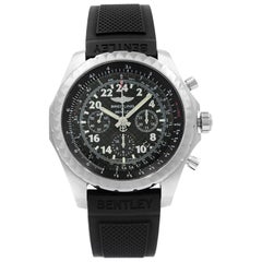 Breitling Bentley édition LTD Montre pour homme en acier avec cadran noir AB022022/BC8L-220S