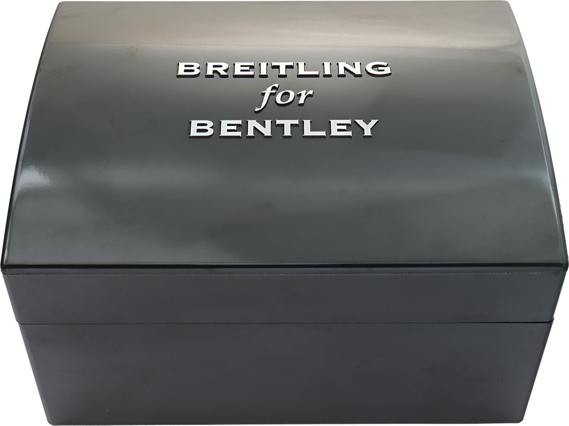 Breitling Bentley Mark VI Chronograph Steel Wristwatch Ref P1936212/Q540 For Sale 3