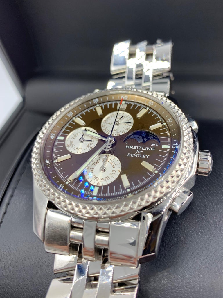 breitling bentley platinum bezel