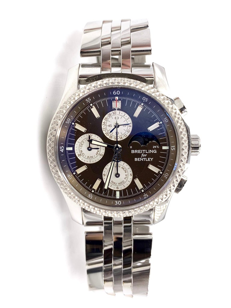 breitling bentley platinum bezel