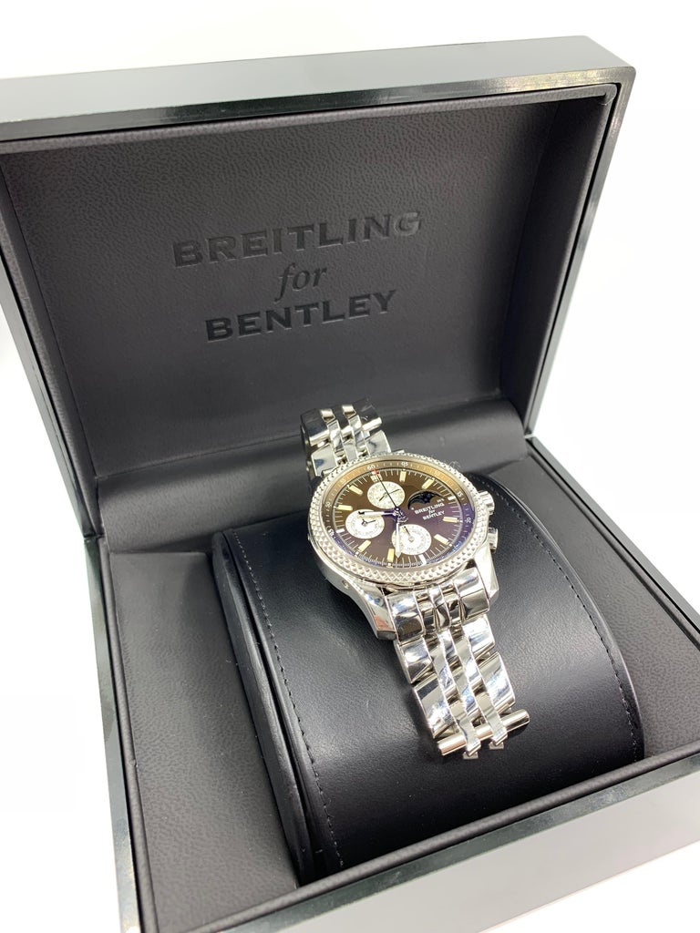 breitling bentley platinum bezel