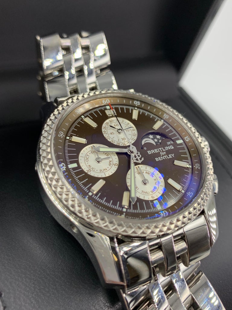 breitling bentley platinum bezel