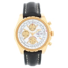 Breitling Bentley Men's 18 Karat Yellow Gold Chronograph Watch K1336212