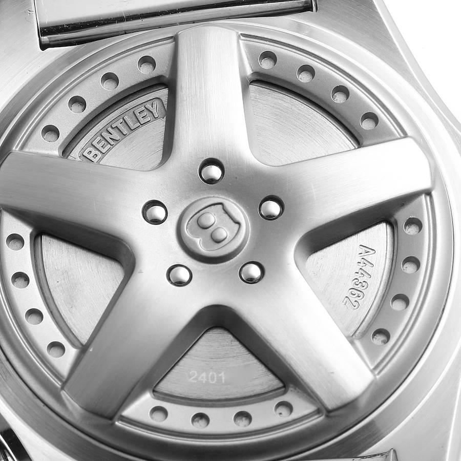 Breitling Bentley Motors Black Dial Chronograph Mens Watch A44362 Papers For Sale 3