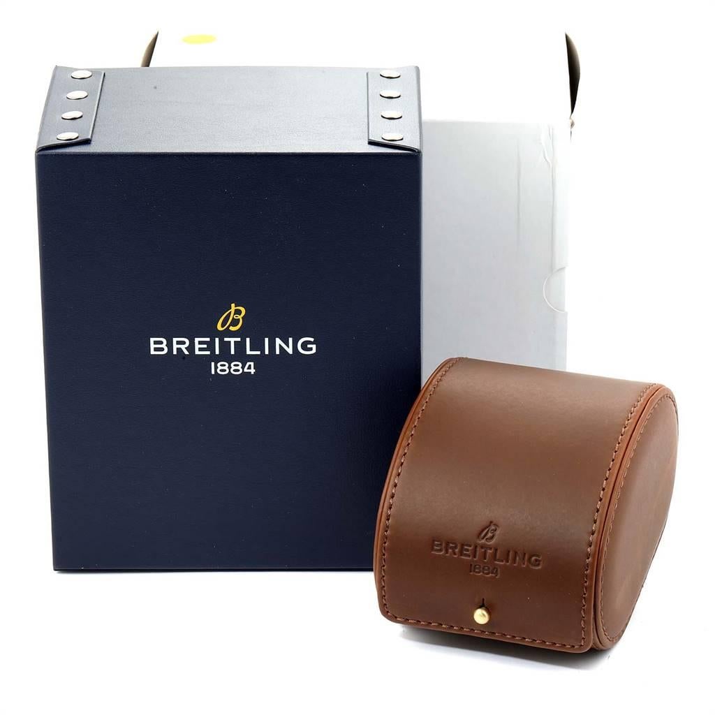 Breitling Bentley Motors Blue Dial Chronograph Watch A25362 Box 3