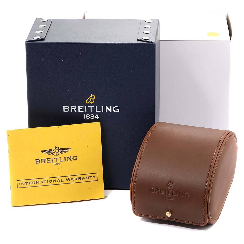 Breitling Bentley Motors Bronze Dial Chronograph Watch A44362 Box Papers 7