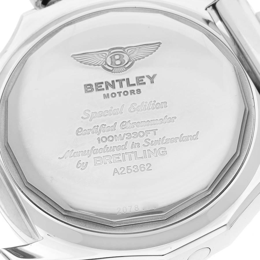 Breitling Bentley Motors Bronze Dial Steel Mens Watch A25362 In Excellent Condition In Atlanta, GA