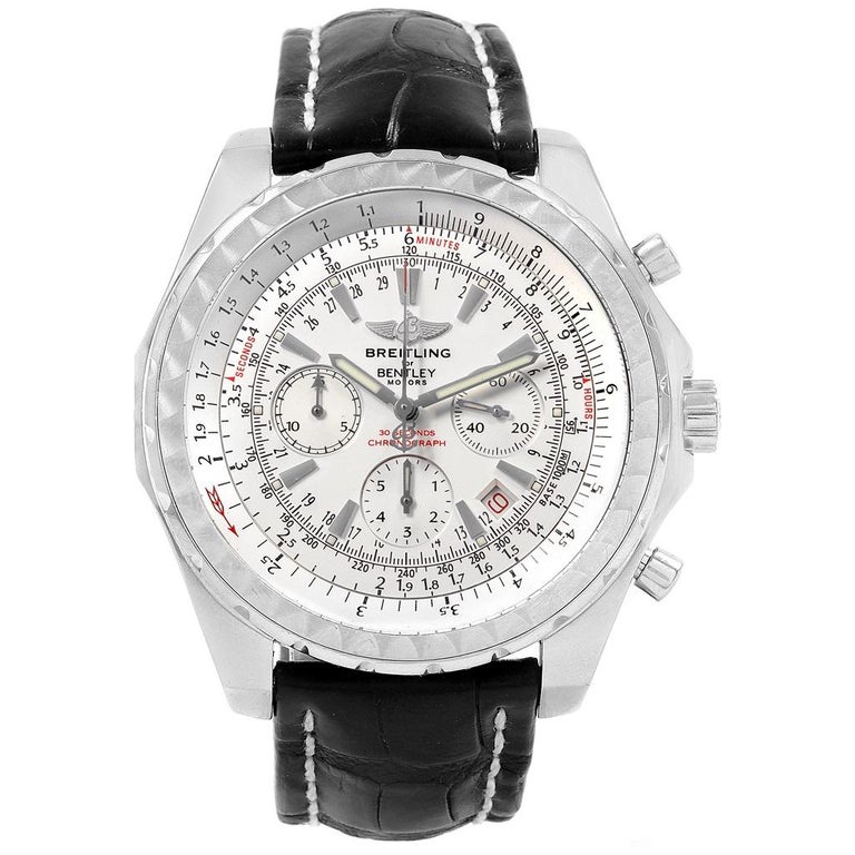 Breitling Bentley Motors Chronograph Silver Dial Men's Watch A25362 For  Sale at 1stDibs | bentley motors a25362, bentley watch a25362, bentley  watches a25362