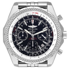 Breitling Bentley Motors Chronograph Stahl Herrenuhr A25362 Box Papiere