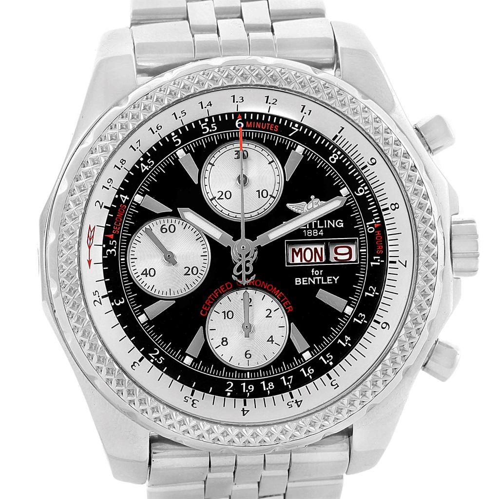 Breitling Bentley Motors GT Black Dial Men’s Watch A13362