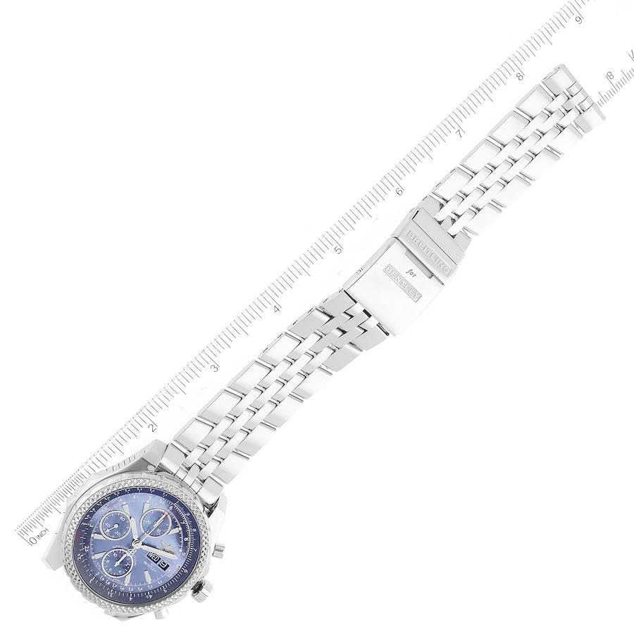 Breitling Bentley Motors GT Blue Mother of Pearl Dial Watch A13362 Card 5