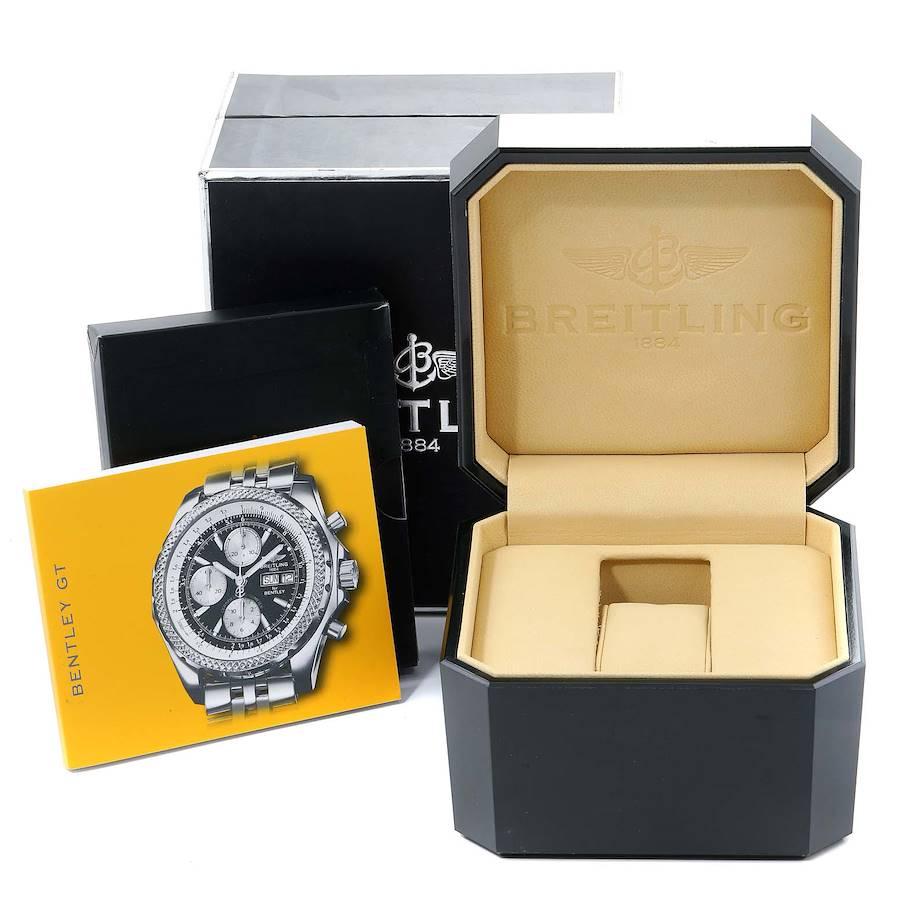Breitling Bentley Motors GT Green Special Edition Men's Watch A13362 For Sale 4