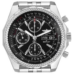 Breitling Bentley Motors GT Special Edition Steel Mens Watch A13362 Box Card