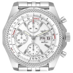 Breitling Bentley Motors Gt White Dial Chronograph Watch A13362