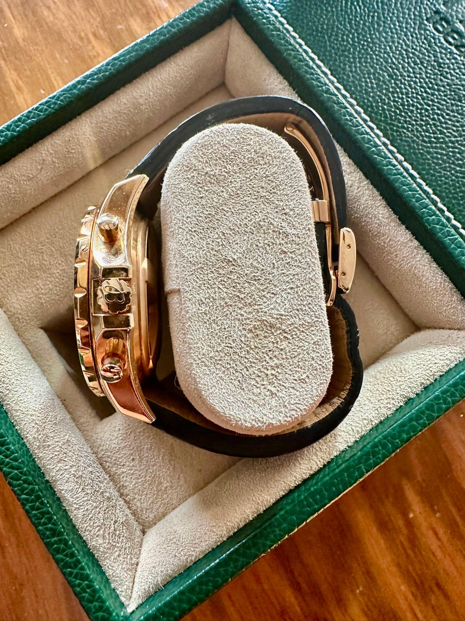 Breitling Bentley Motors GT Schwarz-Weiß-Zifferblatt Gelbgold 46mm mit Schachtel und Papieren im Angebot 1