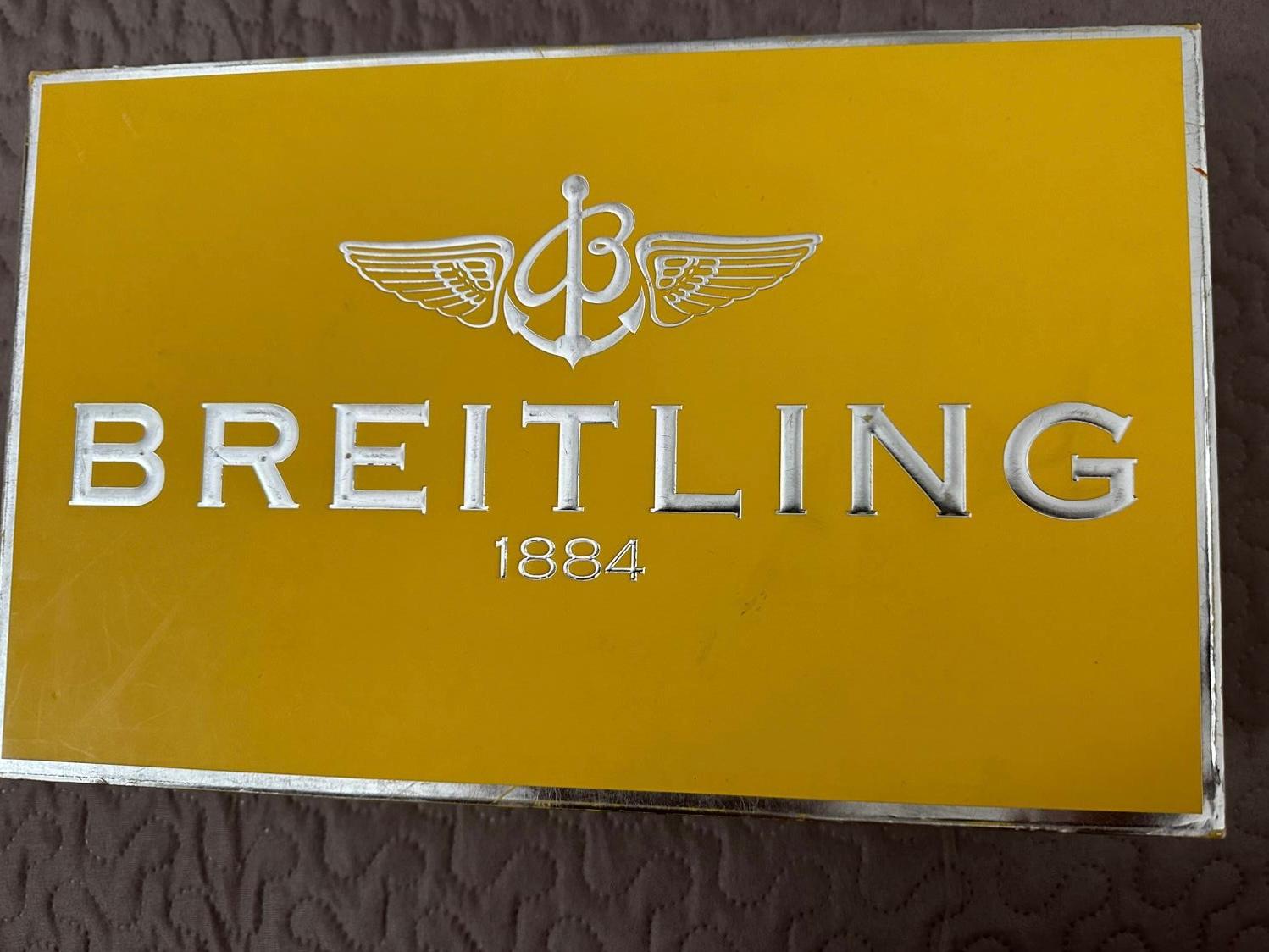 Breitling Bentley Motors GT Schwarz-Weiß-Zifferblatt Gelbgold 46mm mit Schachtel und Papieren im Angebot 3