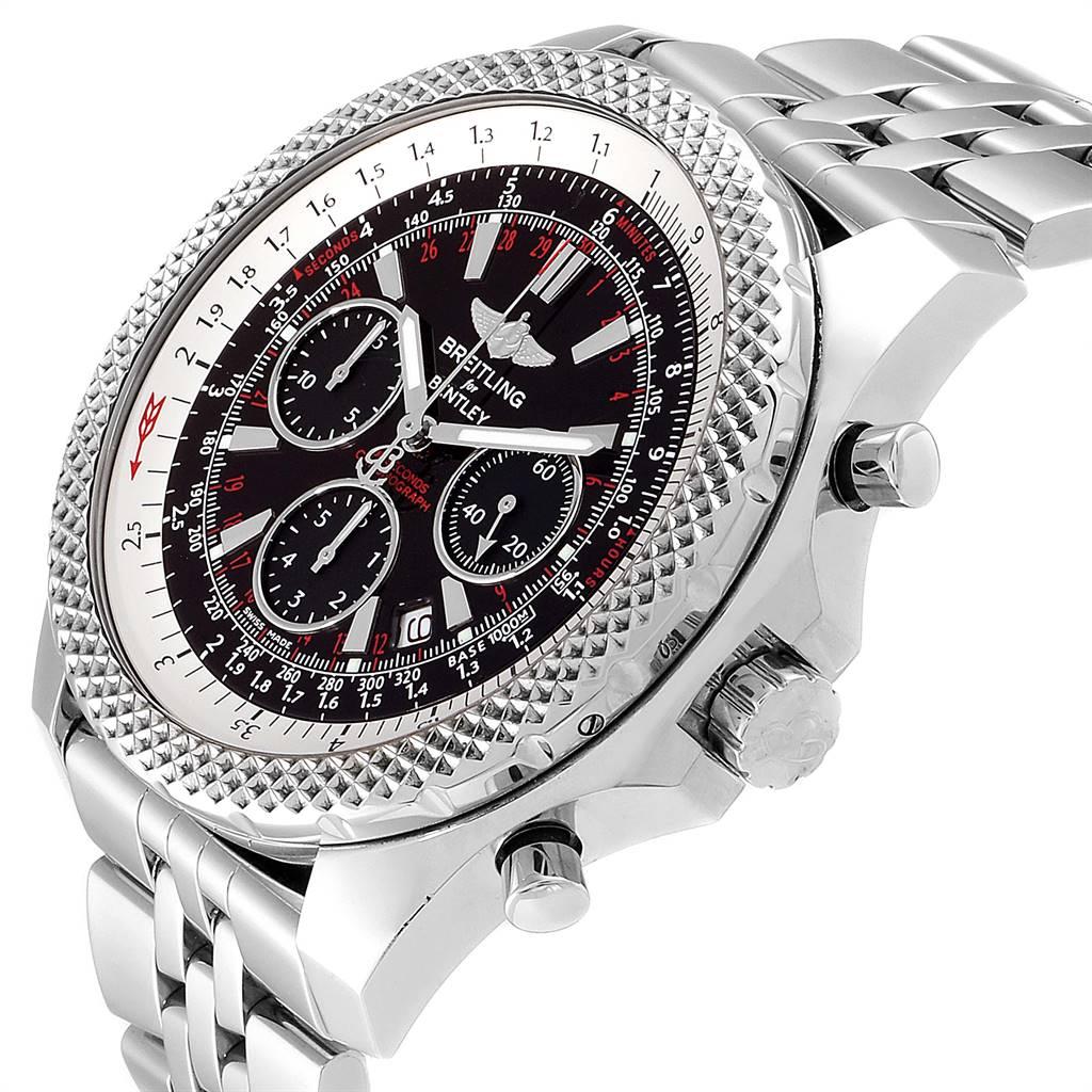 Breitling Bentley Motors Special Edition Chronograph Men's Watch A25364 In Excellent Condition In Atlanta, GA