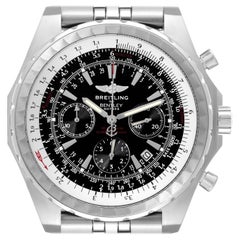 Breitling Bentley Motors T Schwarzes Zifferblatt Chronograph Herrenuhr A25363