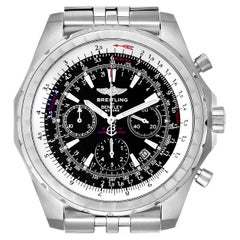 Breitling Bentley Motors T Black Dial Chronograph Watch A25363 Box