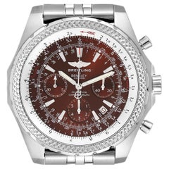 Breitling Bentley Motors T Montre chronographe pour hommes A25363 avec cadran en bronze