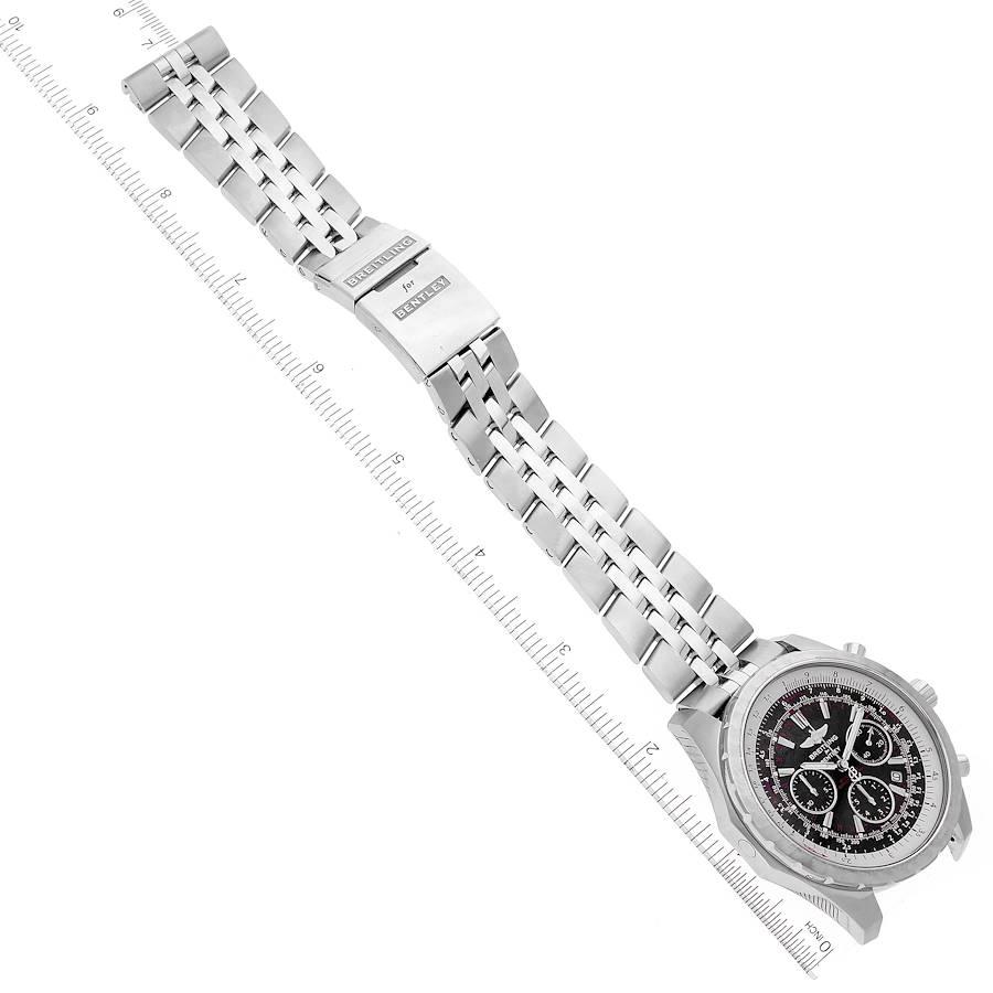 Breitling Bentley Motors T Speed Schwarzes Zifferblatt Limitierte Uhr A25365 Box Card 2