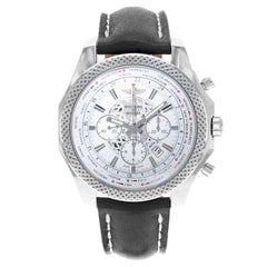 Breitling Bentley Unitime White Dial Steel Automatic Watch AB0521U0/A755-441X