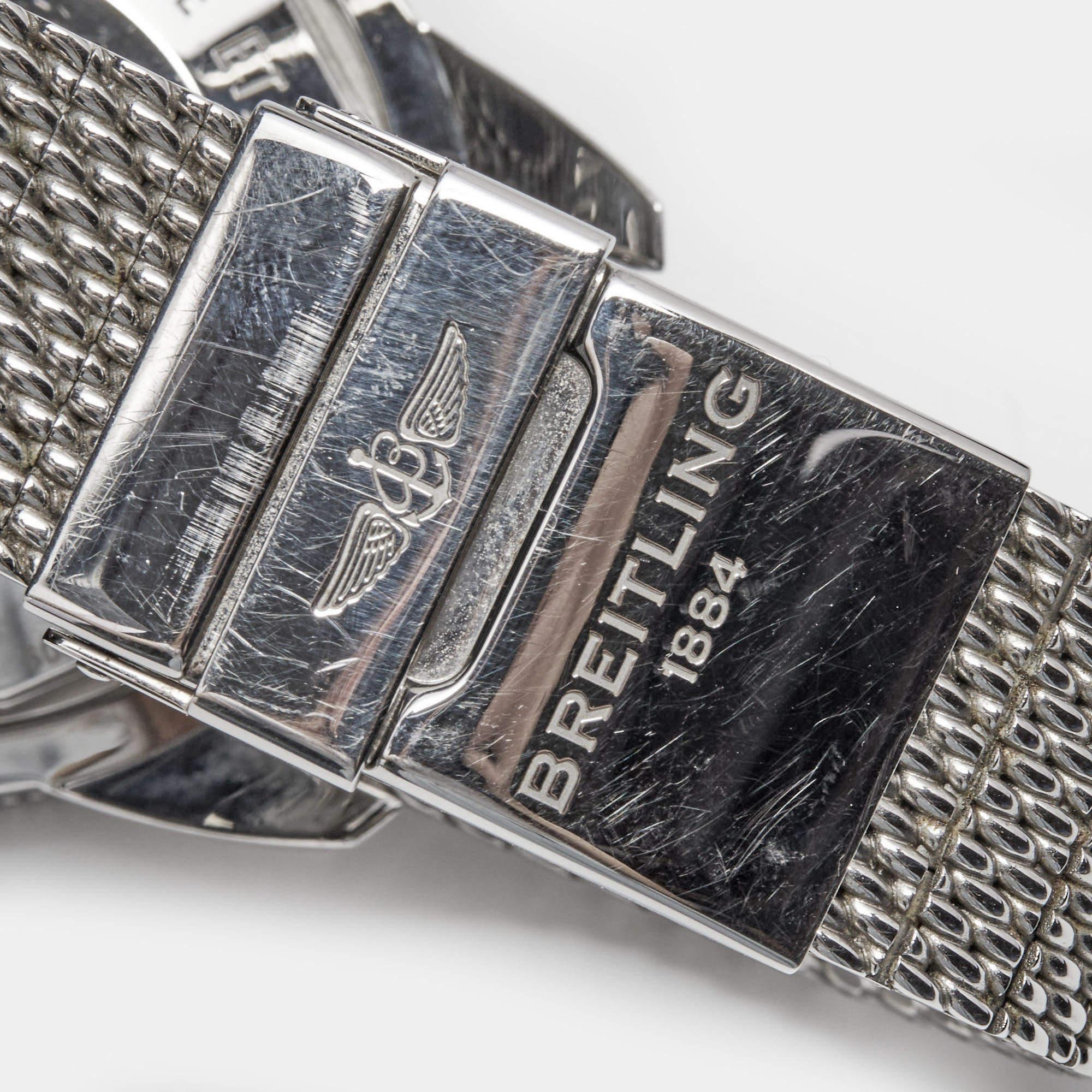 Breitling Black Stainless Steel SuperOcean AB2020121B1A1 Men's Wristwatch 46 mm 2