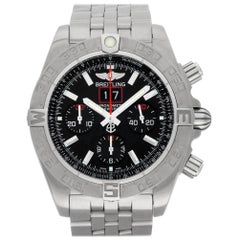 Breitling Blackbird A44360 in Stainless Steel, Black Dial Automatic Watch
