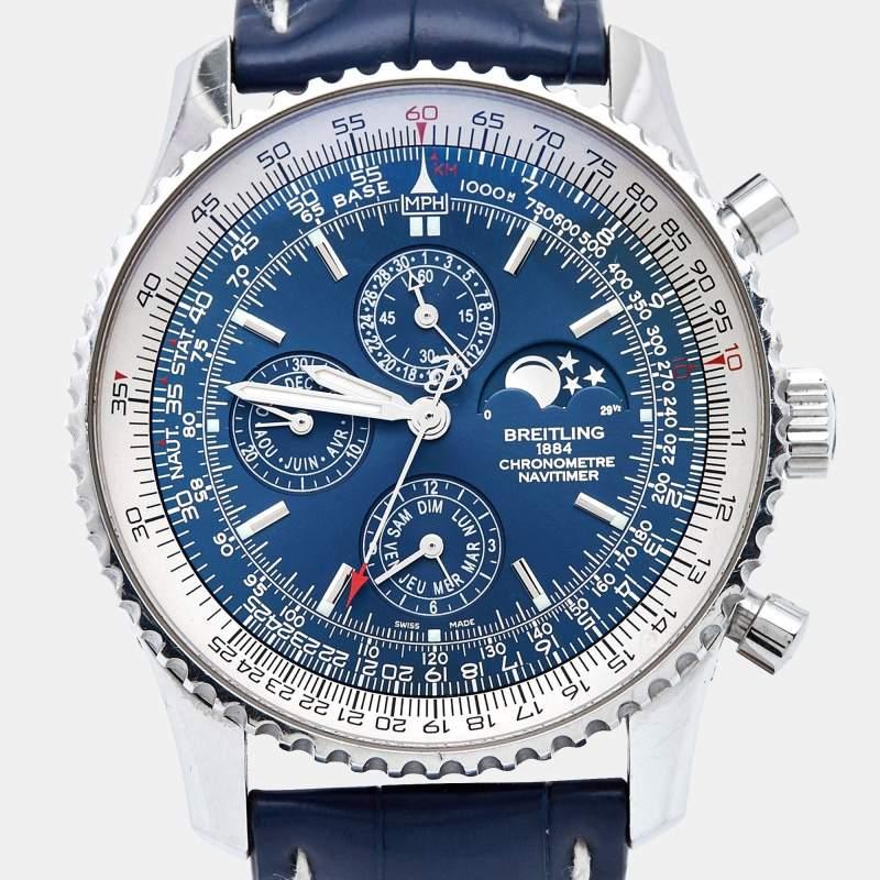 Breitling's collection of watches is suited for everyday life and for the special days when you need to suit up, thus making the brand's creations versatile and worth the money you spend. Find the Breitling charm with this luxurious automatic