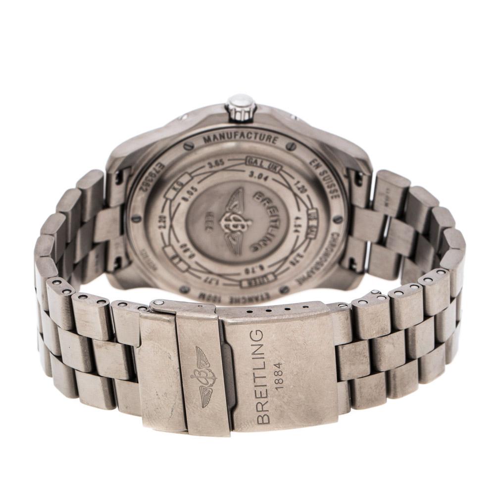 Breitling Brown Titanium Aerospace E79362 Men's Wristwatch 41 mm 1