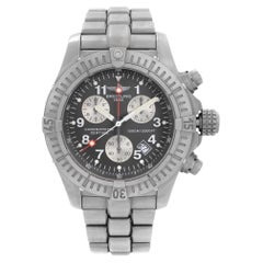 Used Breitling Chrono Avenger M1 44mm Titanium Gray Dial Mens Quartz Watch E73360