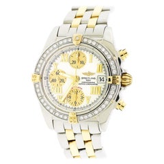 Breitling Chrono Galactic Yellow Gold/Steel Watch B13358