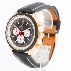 Breitling Chrono-Matic 18K Rose Gold Chronograph Mens Watch R14360