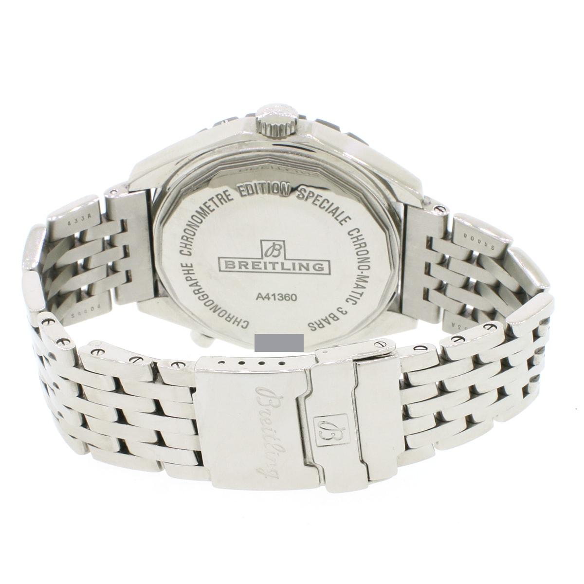 Men's Breitling Chrono-Matic Automatic Chronograph Stainless Steel Men’s Watch For Sale