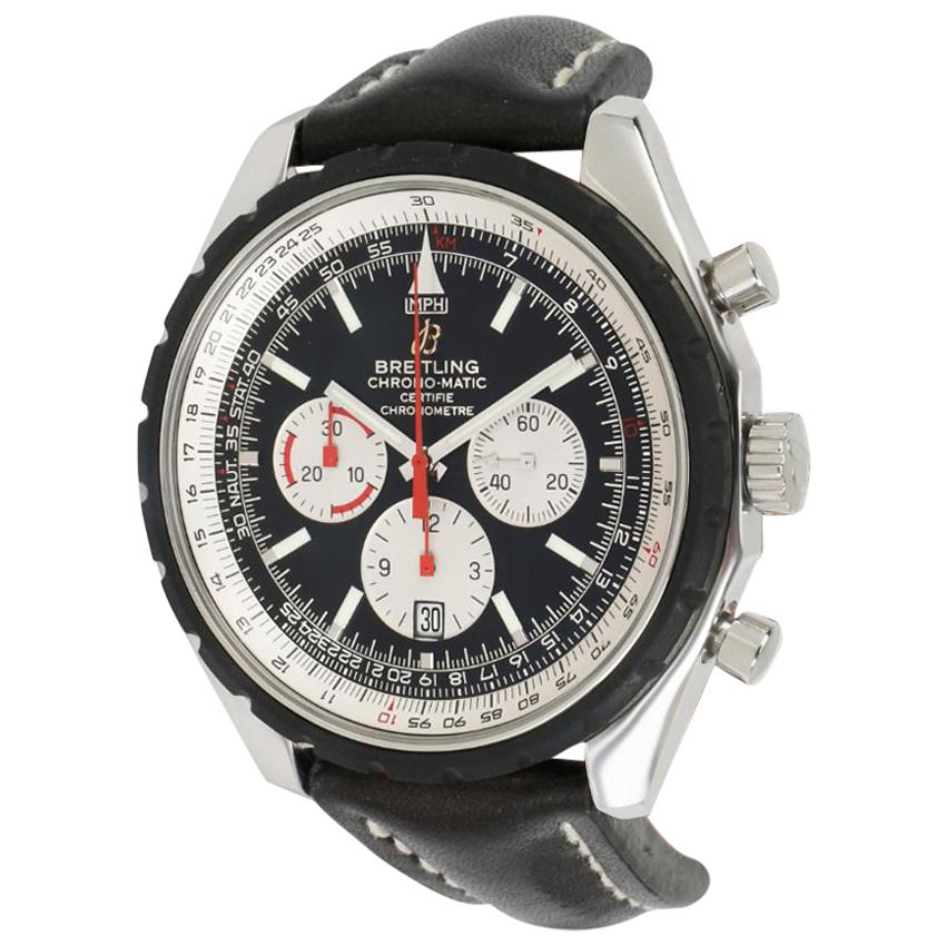 Breitling Chrono-Matic A14360, Black Dial, Certified and Warranty