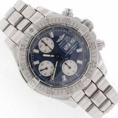 Breitling Chrono SuperOcean Day Date Black Dial Automatic Men's Watch