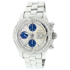 Breitling Chrono SuperOcean Day Date Cream Concentric Dial Automatic Watch