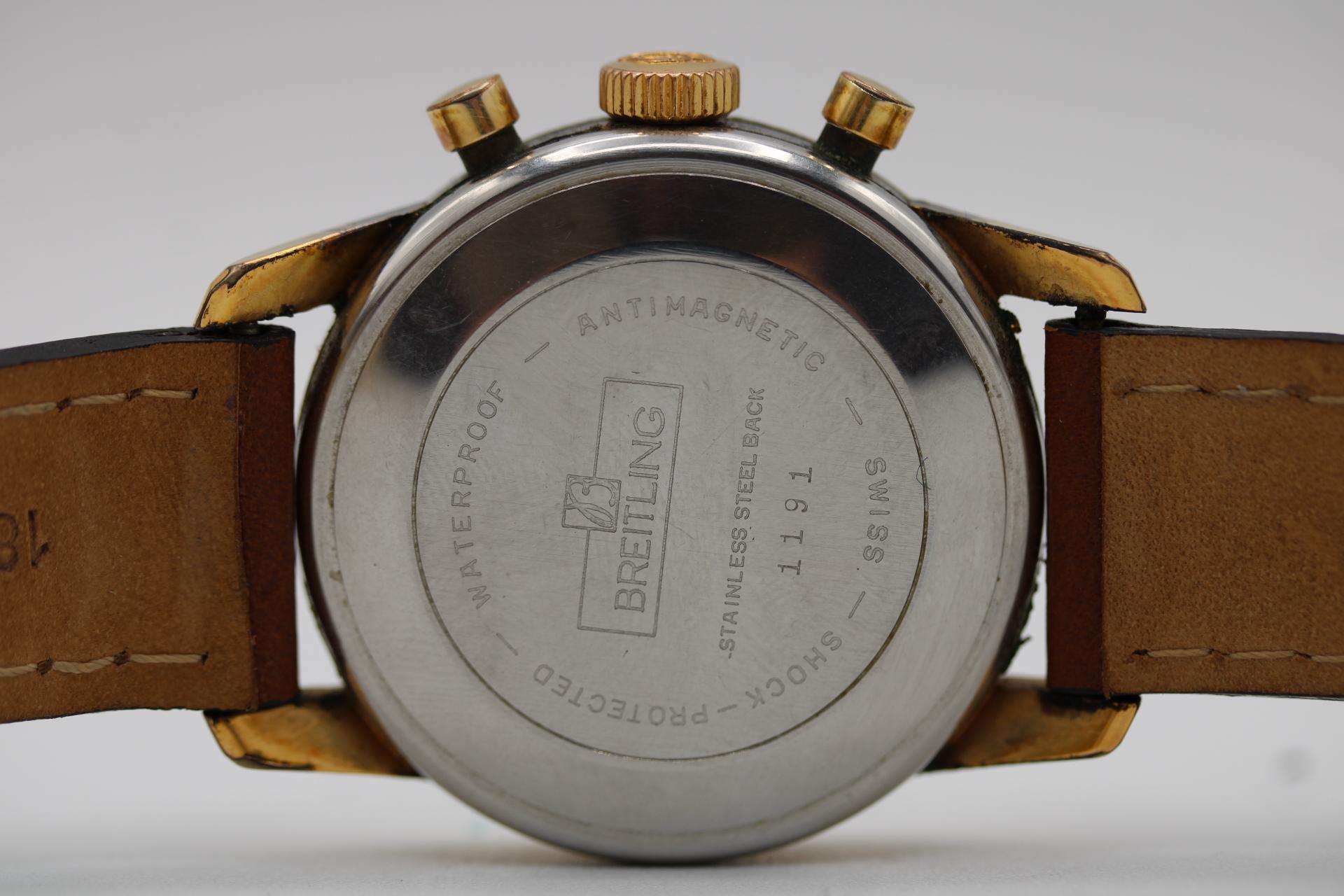 Breitling Chronograph Genève Ref. 1191 – Vintage Manual Wind 7